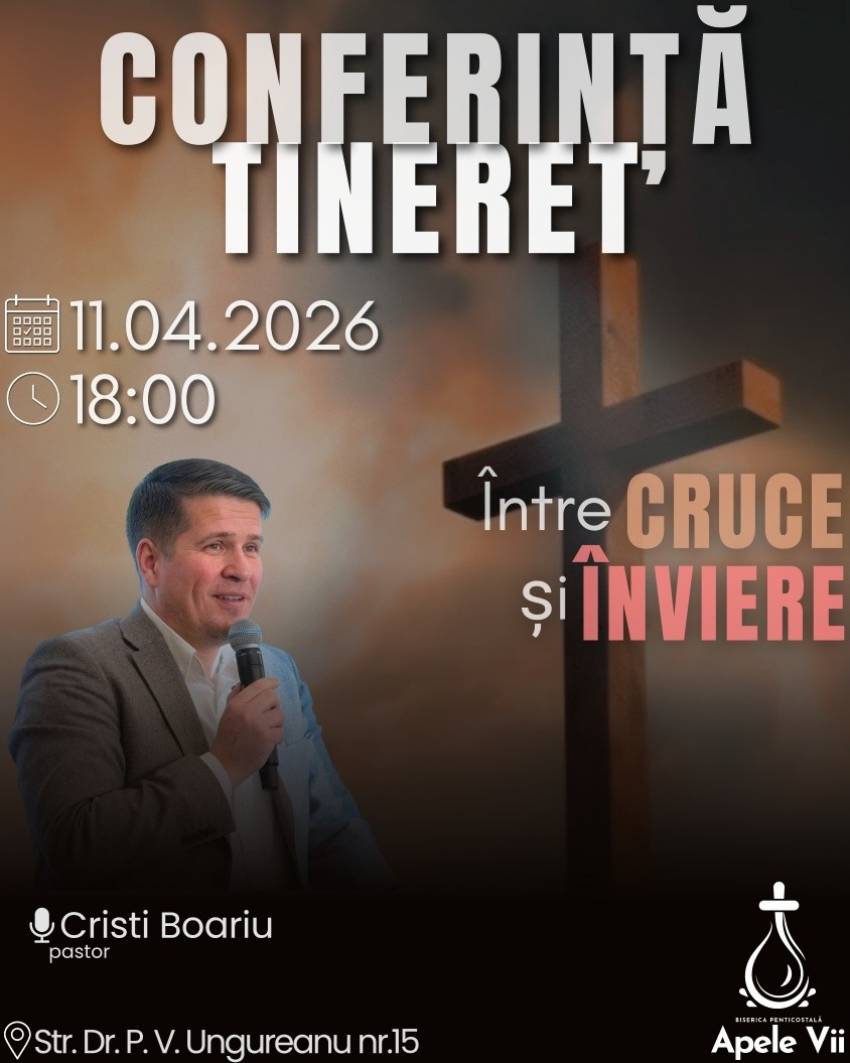 Conferință de tineret la Biserica Apele Vii Timișoara