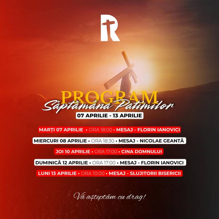 Nicolae Geantă la Biserica Renovatio București