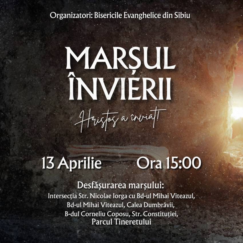 Marșul Învierii la Sibiu