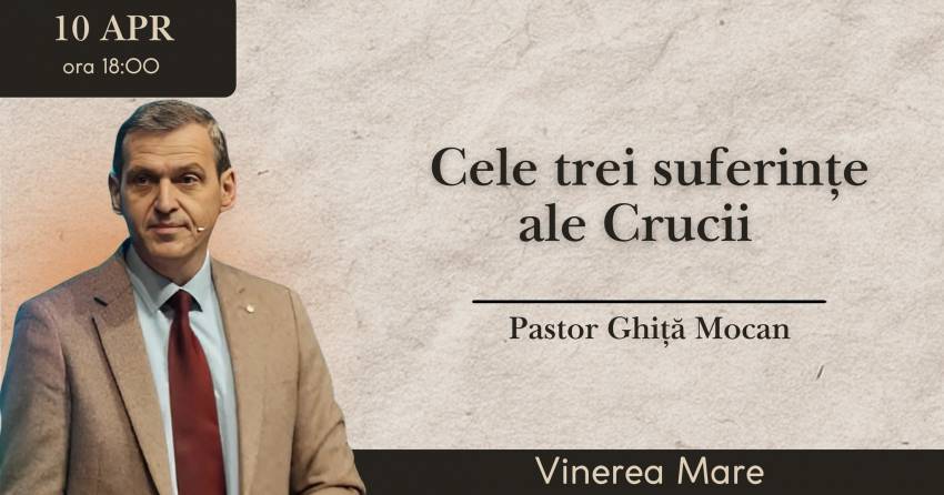 Ghiță Mocan  la Biserica Betel Satu Mare