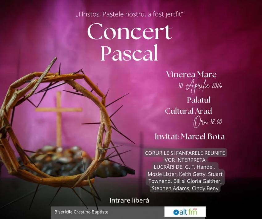 Concert Pascal la Palatul Cultural Arad
