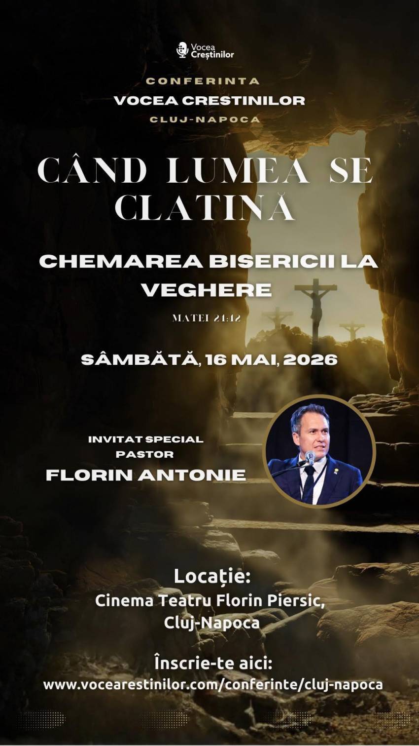 Conferința Vocea Creștinilor la Cluj-Napoca