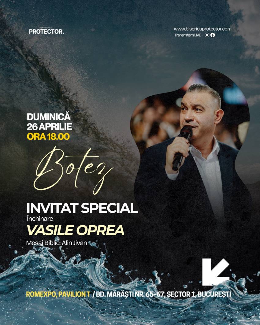 Botez la Biserica Protector București