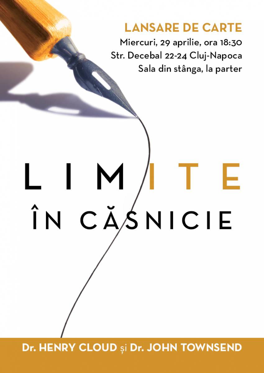 Lansare de carte la Cluj-Napoca