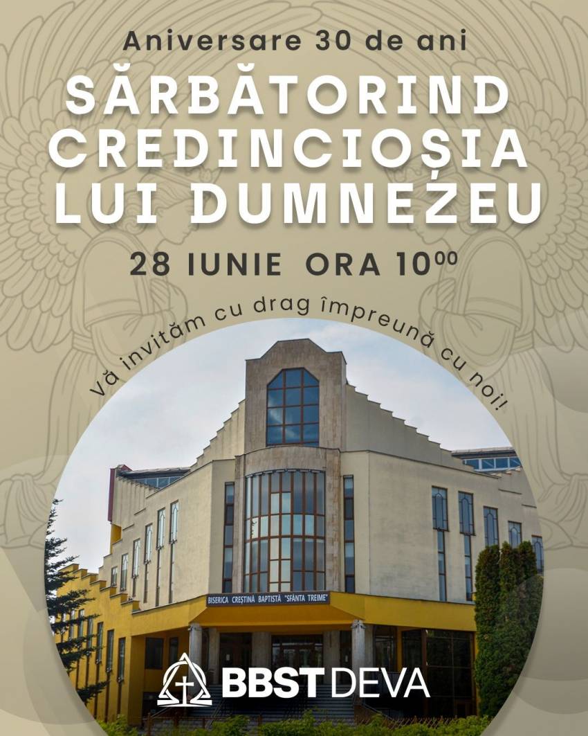 Aniversare 30 de ani la Biserica Sfânta Treime Deva