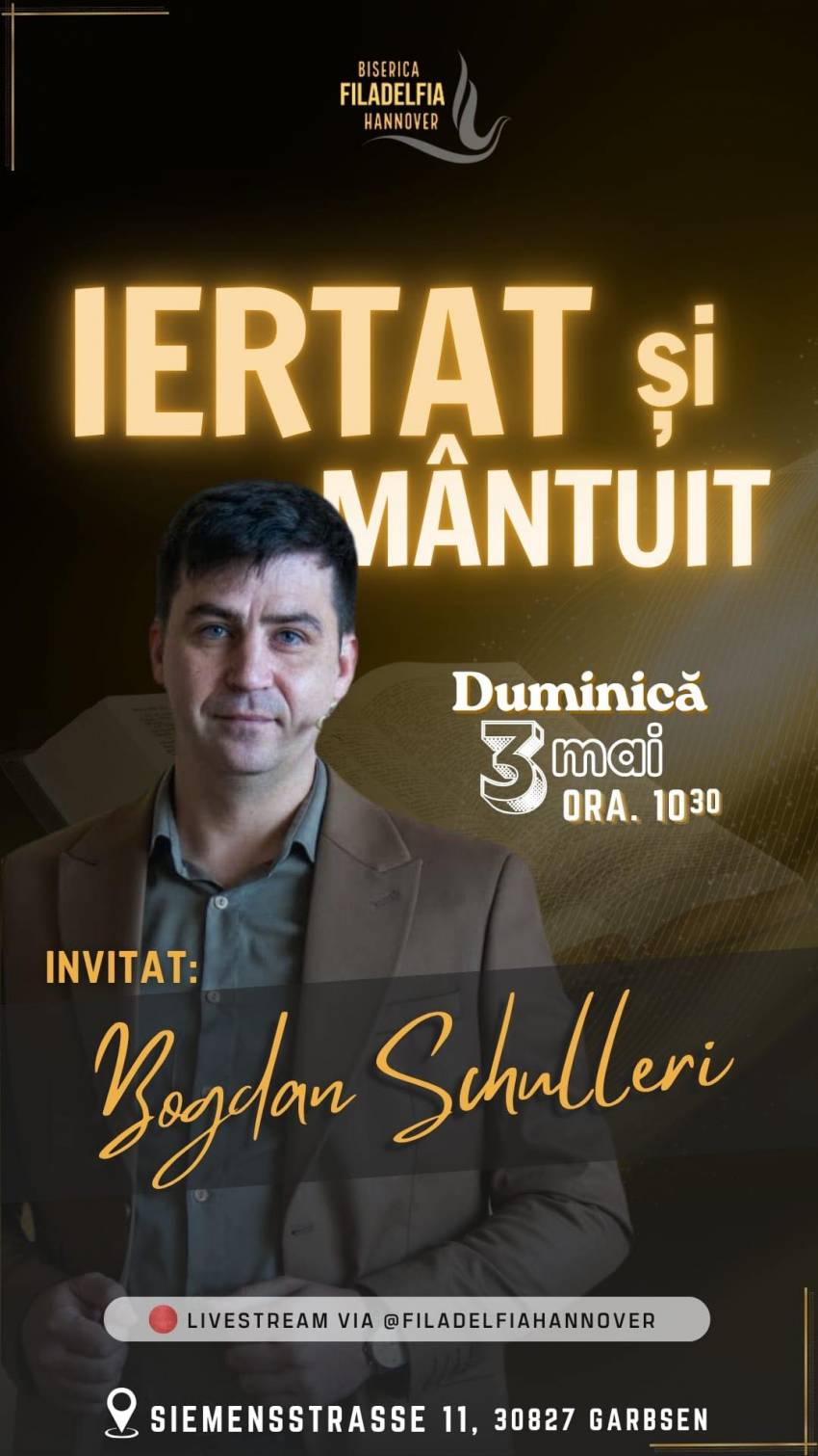 Bogdan Schulleri la Biserica Filadelfia Hannover