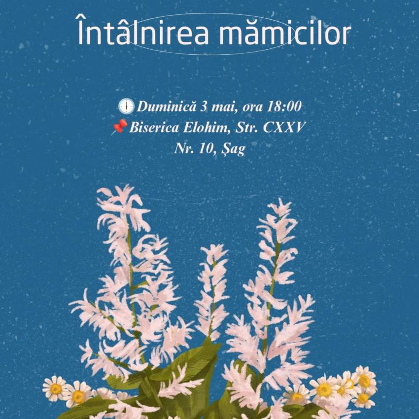  Întâlnirea mămicilor la Biserica Elohim Șag