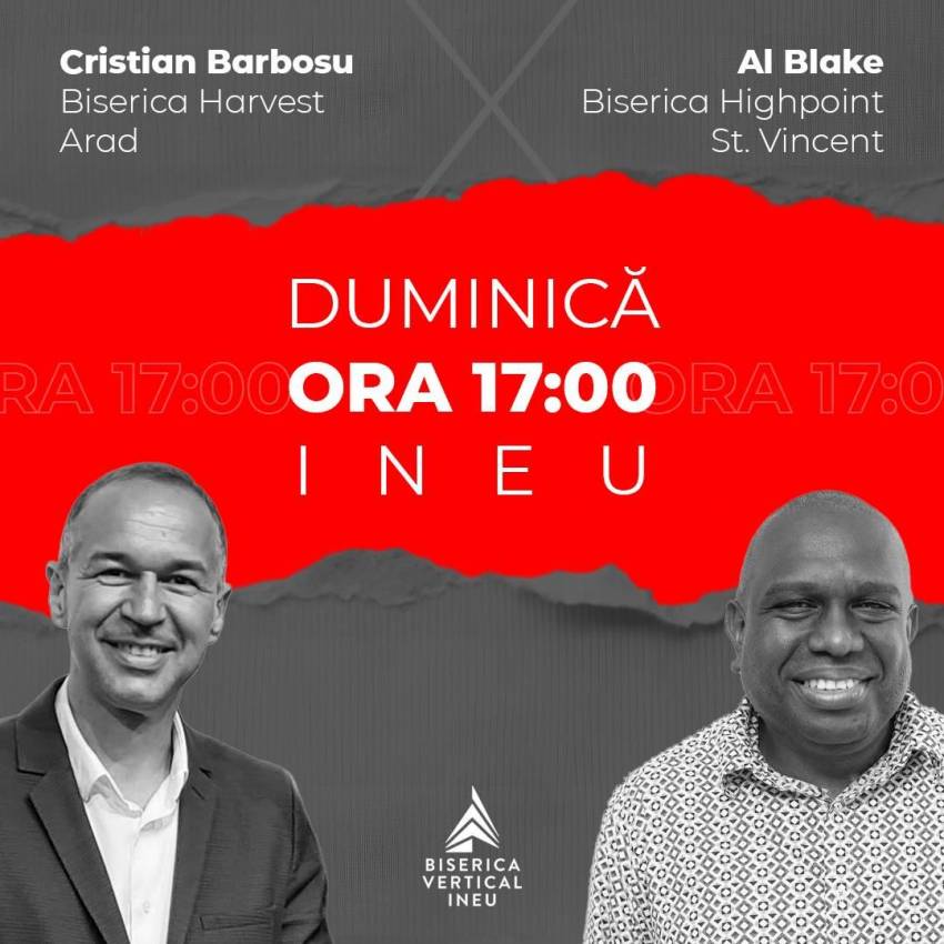 Al Blake și Cristian Barbosu la Biserica Vertical Ineu