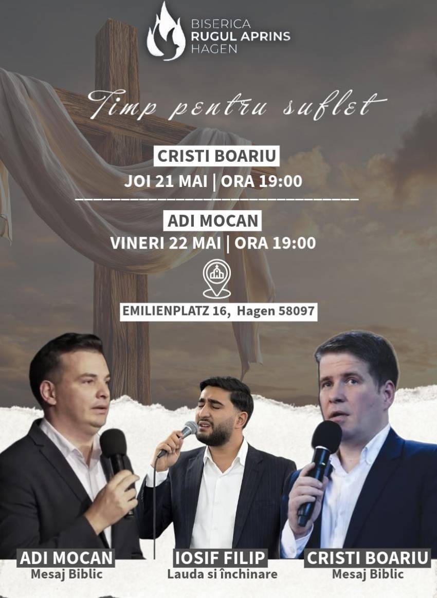 Seri de evanghelizare la Biserica Rugul Aprins Hagen
