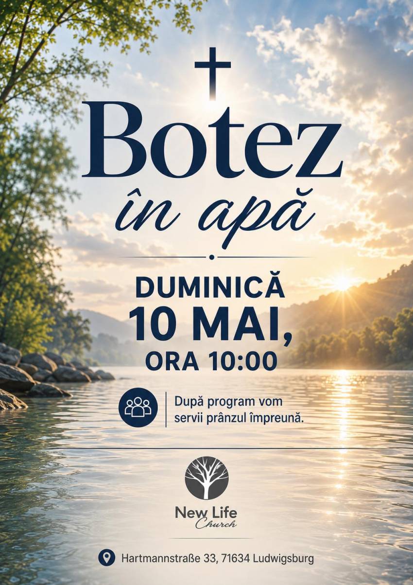 Botez la New Life Church Ludwigsburg-Eglosheim