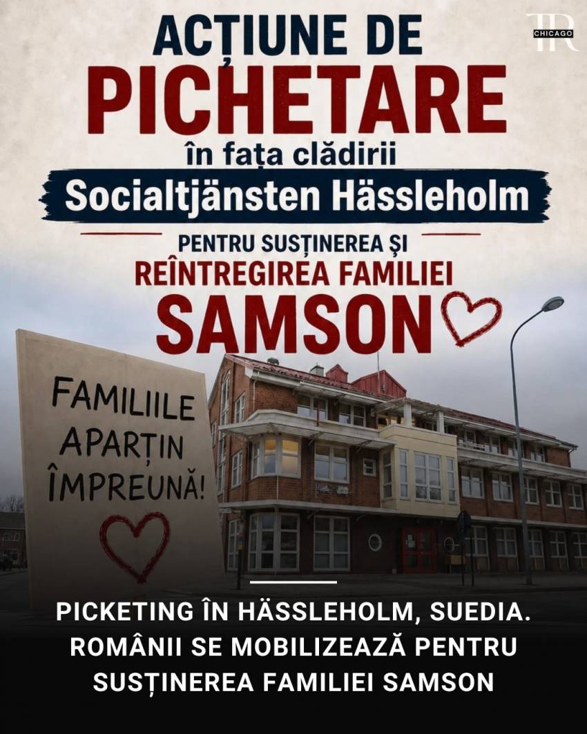 Românii se mobilizează pentru susținerea Familiei Samson