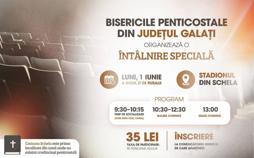 Eveniment evanghelistic la Galați