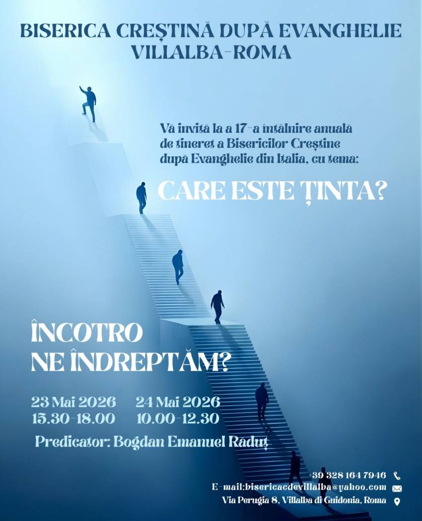 Întâlnire anuală de tineret la Roma