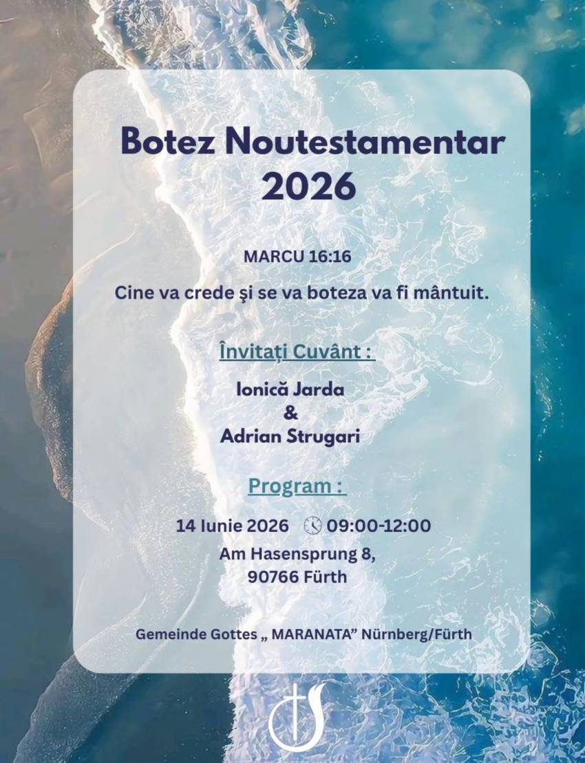 Botez la Gemeinde Gottes Nürnberg
