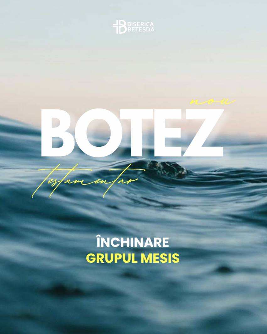 Botez la Biserica Betesda Bistrița