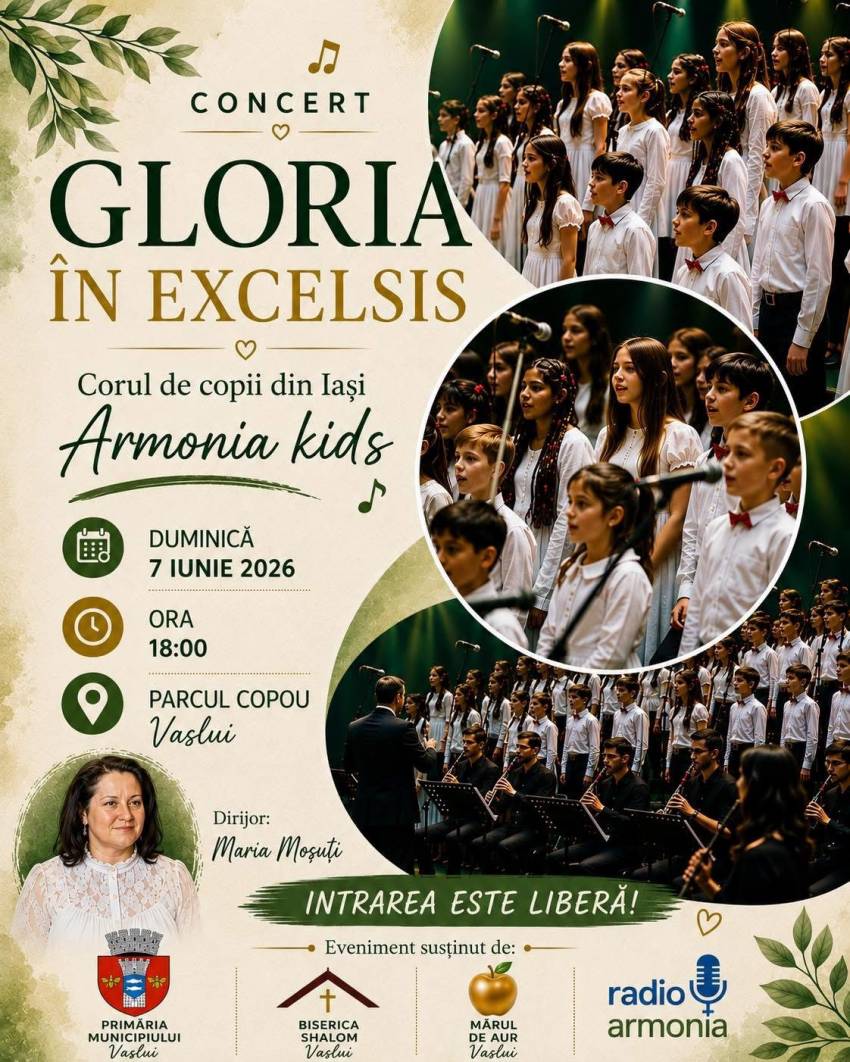 Concert Creștin în Parcul Copou Vaslui