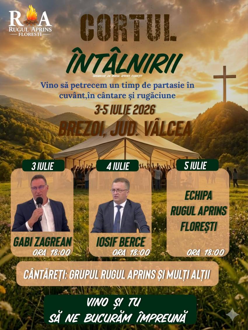 Cortul Întâlnirii la Brezoi