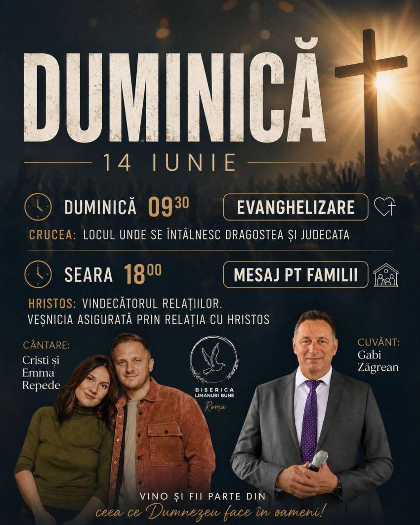 Gabi Zăgrean la Biserica 