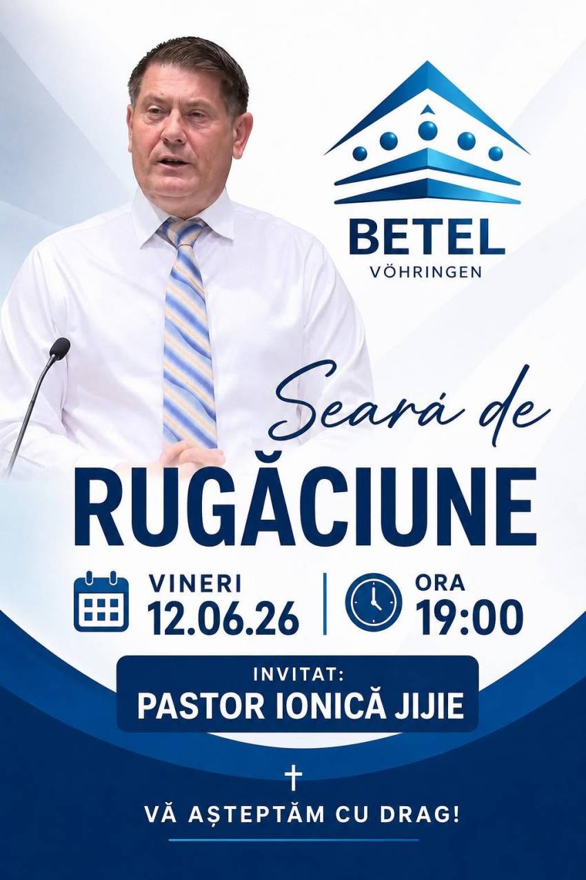 Ionică Jijie la Biserica Betel Vöhringen