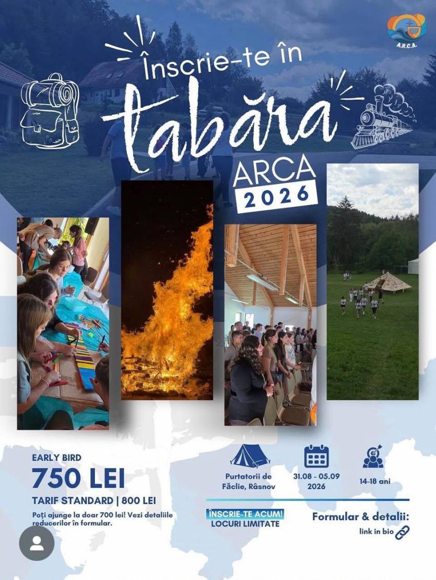 TABĂRA ARCA 2026