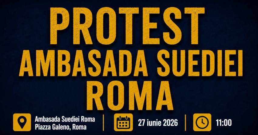 Românii din Italia se mobilizează pentru susținerea familiei Samson din Suedia