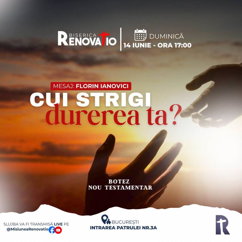 Botez la Biserica Renovatio București
