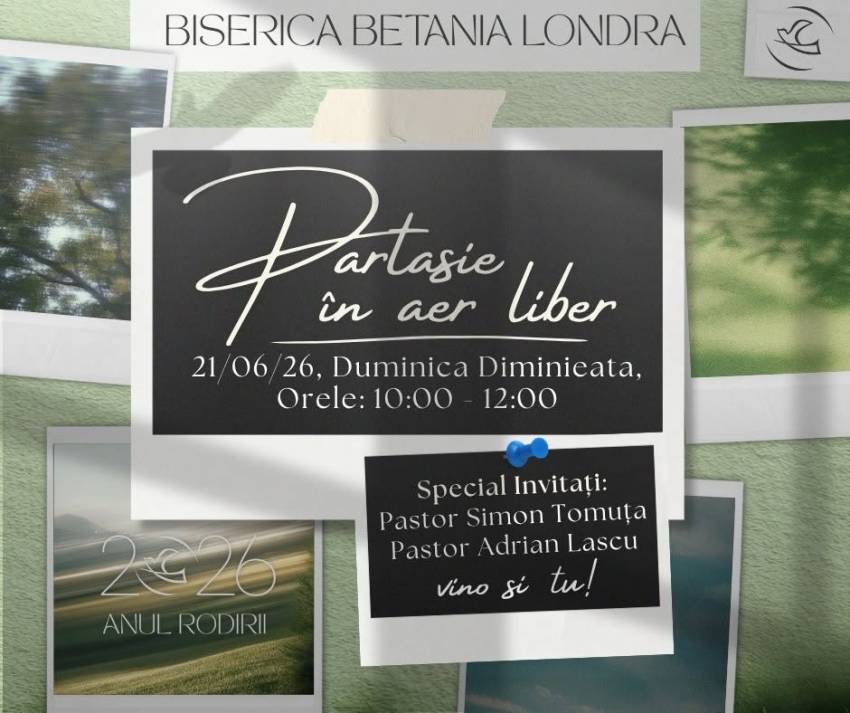 Biserica Betania Londra în parcul Barking