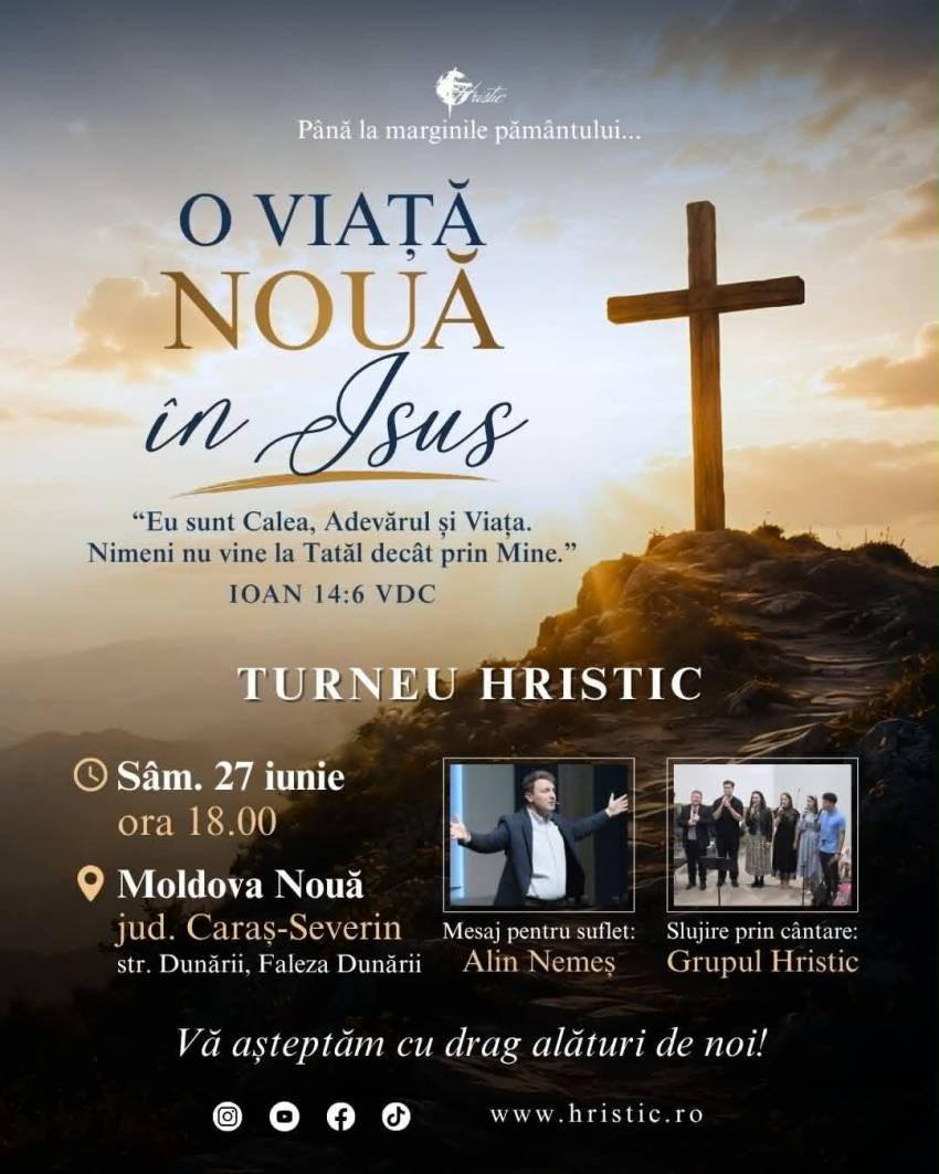 Alin Nemeș & Grupul Hristic la Moldova Nouă
