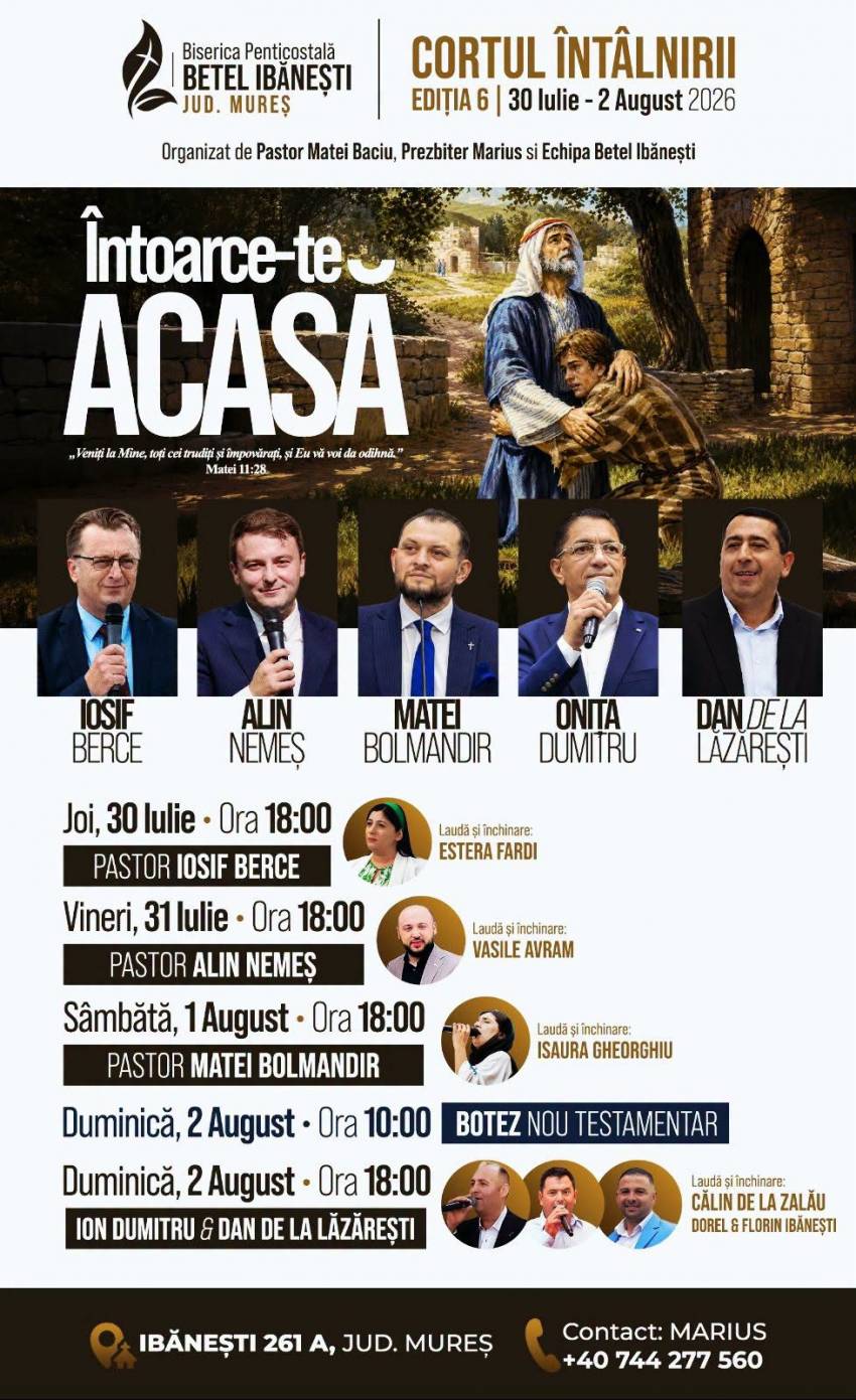 Cortul Întâlnirii la Ibănești