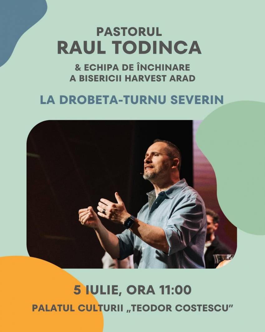 Raul Todinca la Palatul Culturii „Teodor Costescu” Turnu Severin