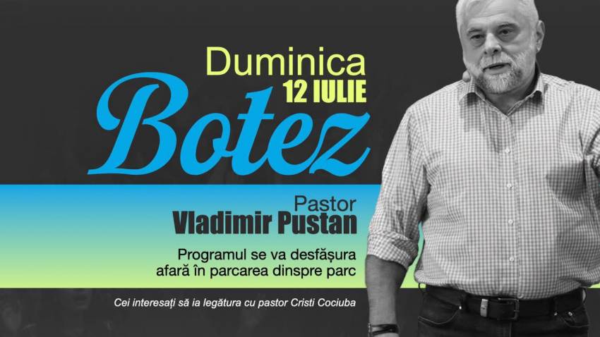 Botez la Biserica Sfânta Treime Londra