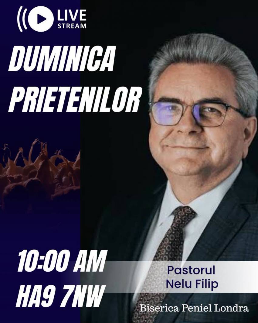 Nelu Filip la Biserica Peniel Londra