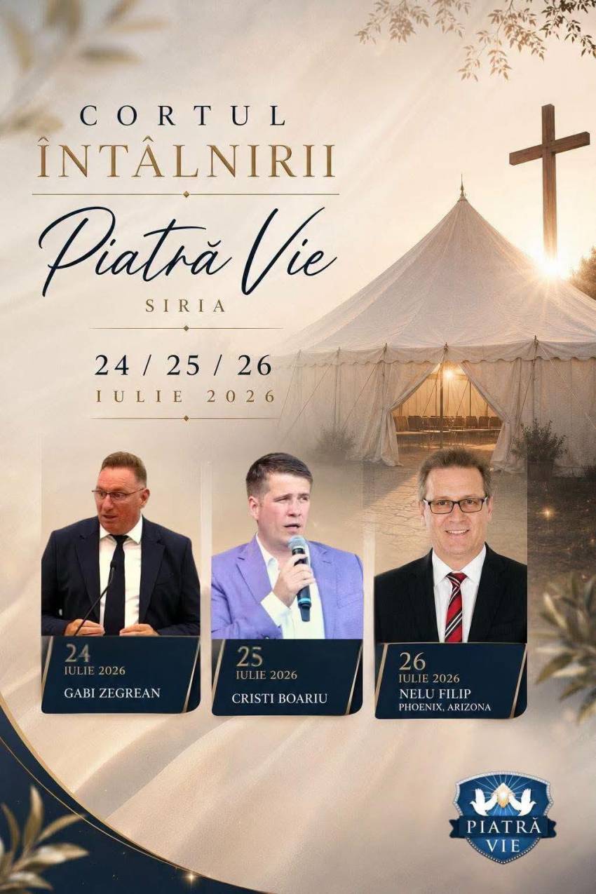 Cortul Întâlnirii Piatră Vie Șiria