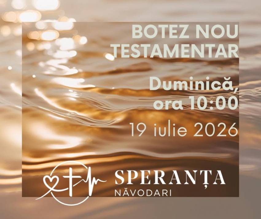 Botez la Biserica Speranța Năvodari