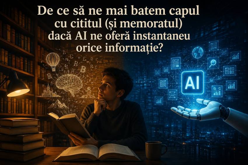 Costel Ghioancă ◉ De ce să ne mai batem capul cu cititul...