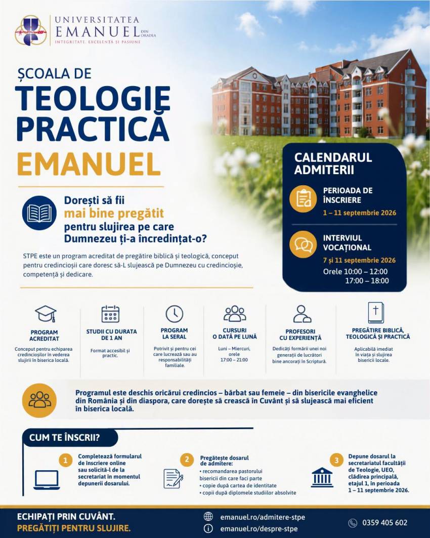 Școala de Teologie Practică Emanuel Oradea