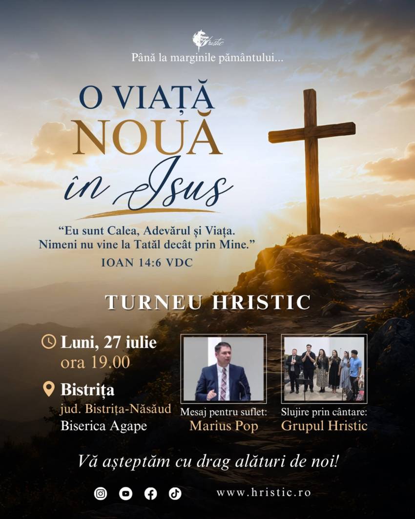 Misiunea Hristic la Biserica Agape Bistrița