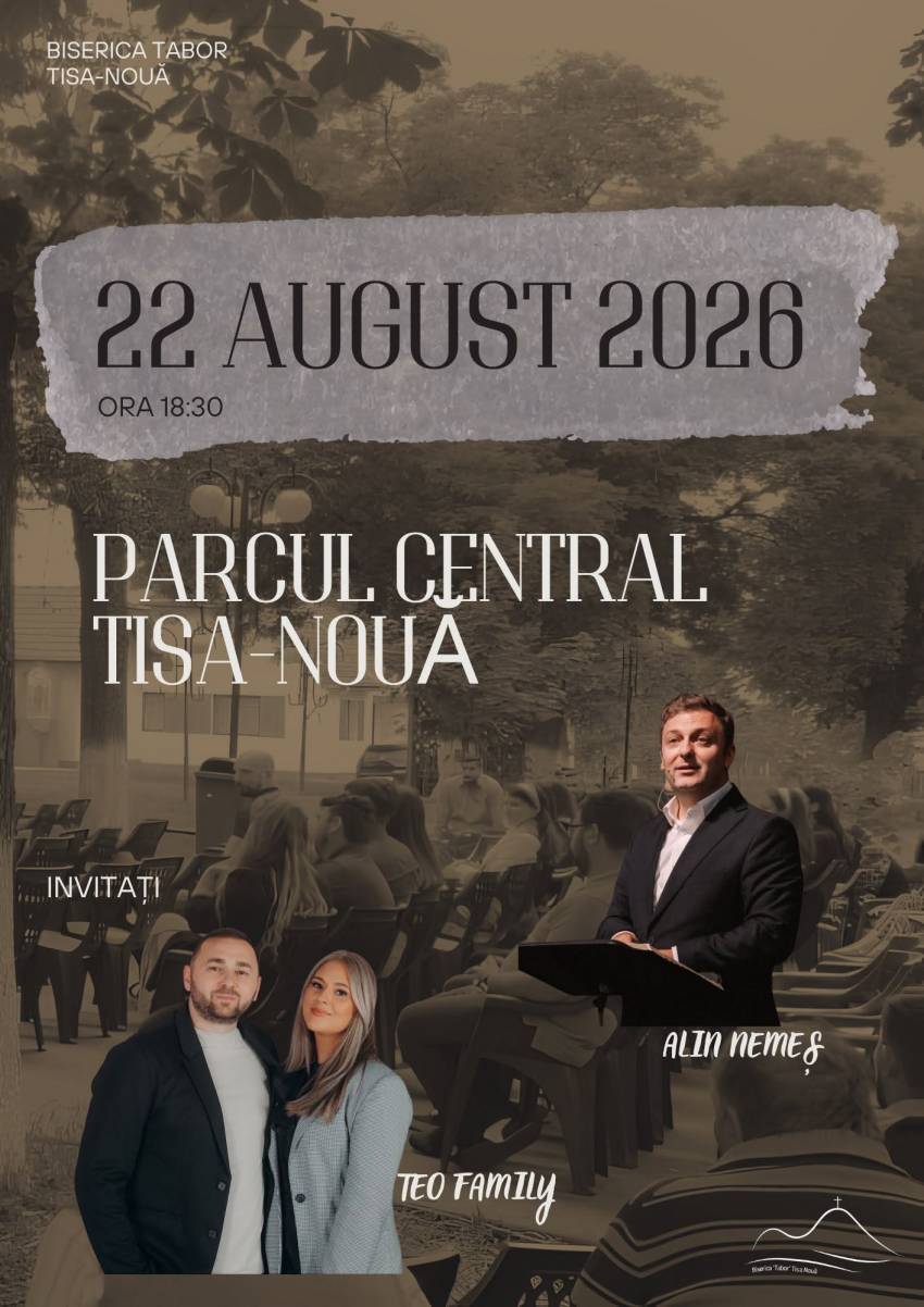 Evanghelizare cu Alin Nemeș la Tisa Nouă