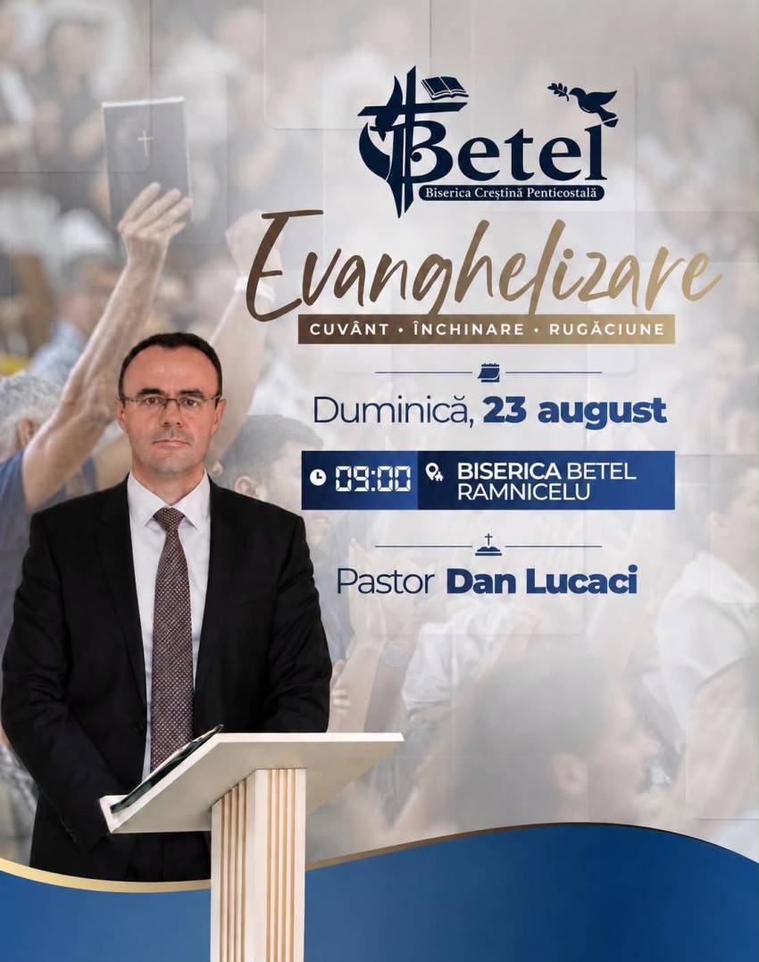 Dan Lucaci la Biserica Betel Râmnicelu