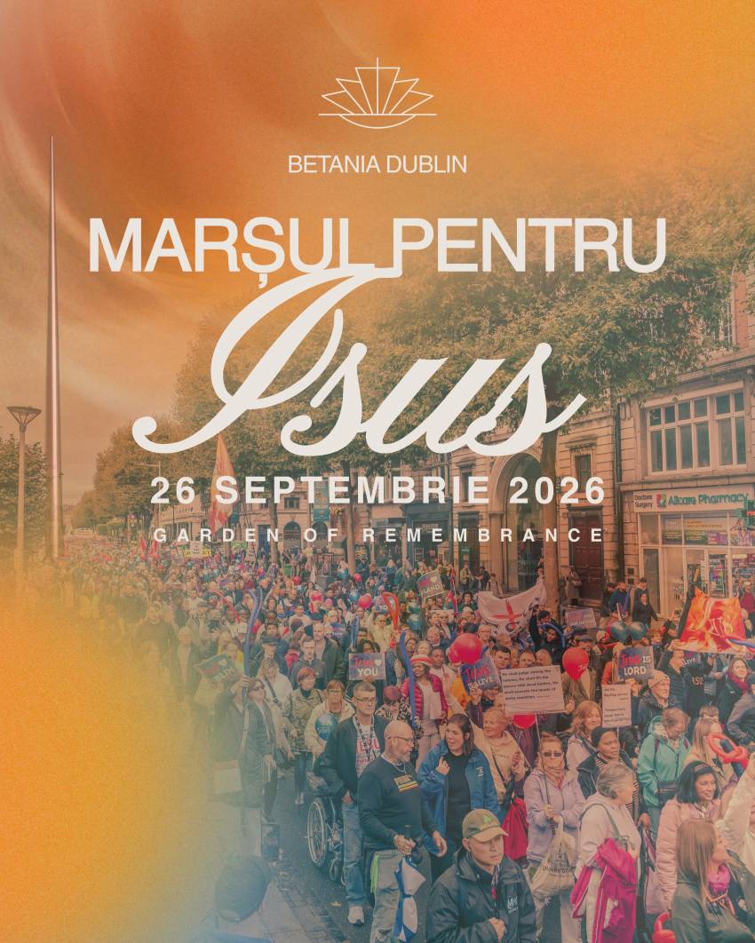 MARȘUL PENTRU ISUS 2026 la Dublin