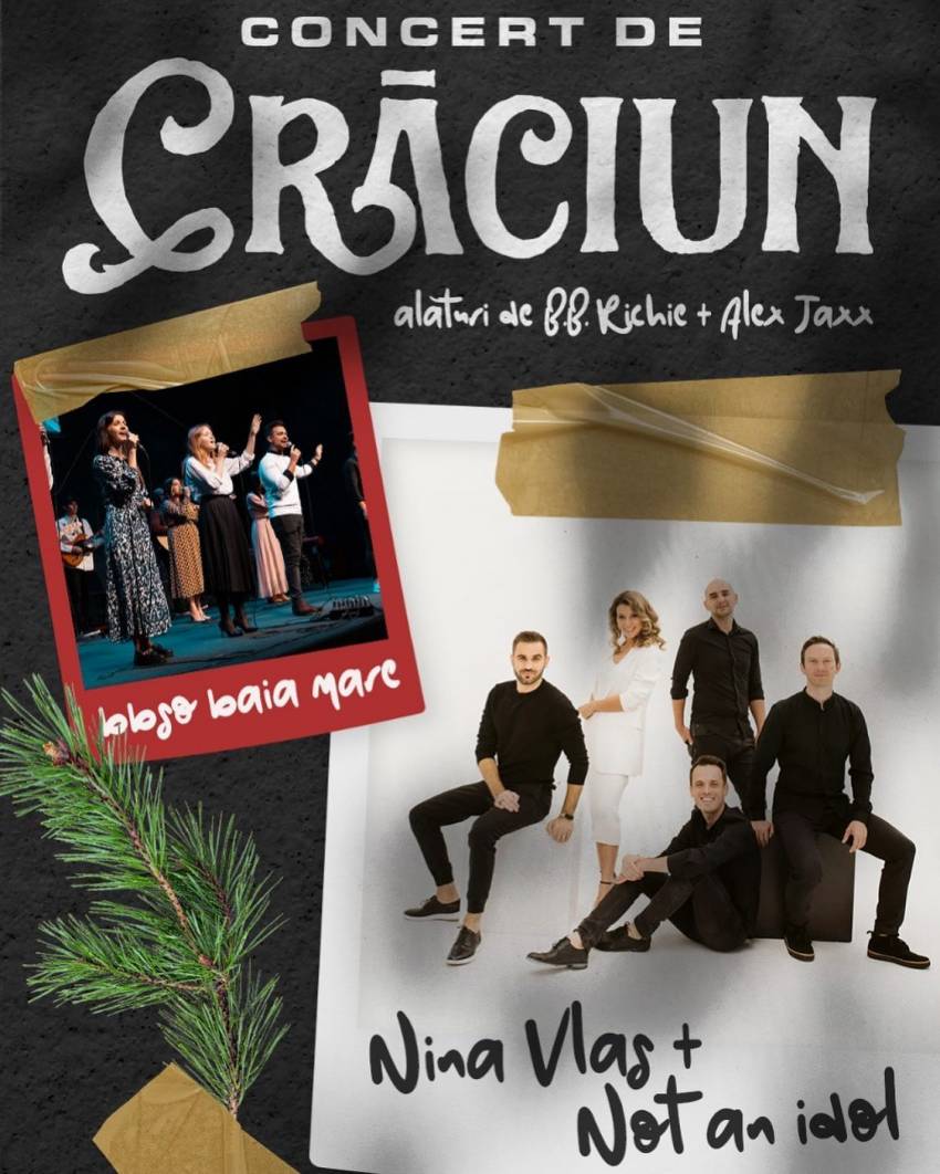 Concert de Crăciun cu Not An Idol la BBSO Baia Mare