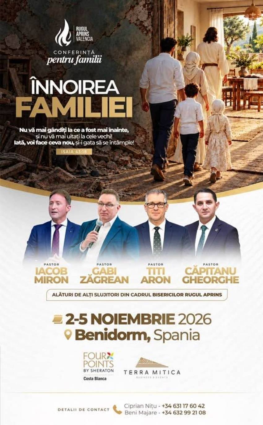 Conferință pentru familii la Benidorm