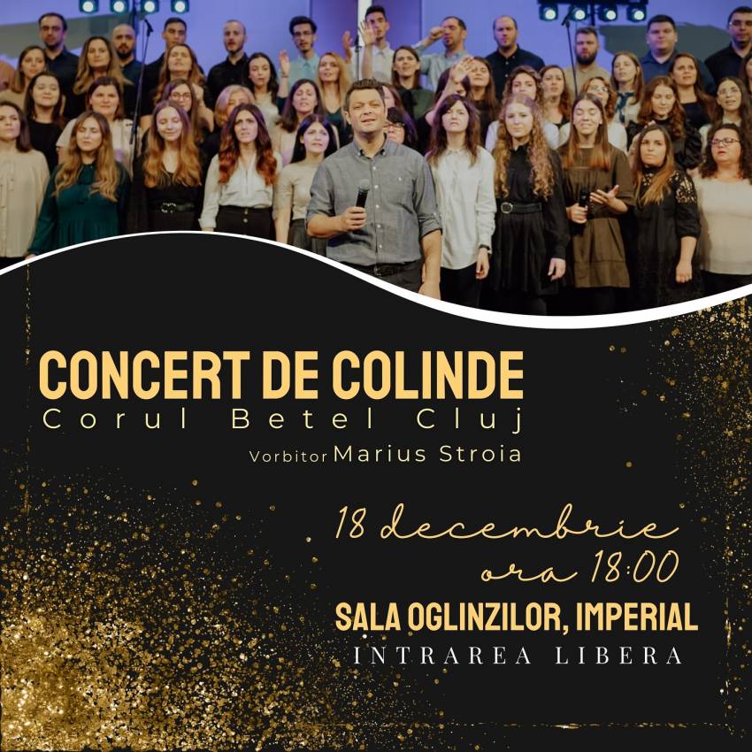 Concert de colinde la Sala Oglinzilor, Hotel Imperial Sighișoara