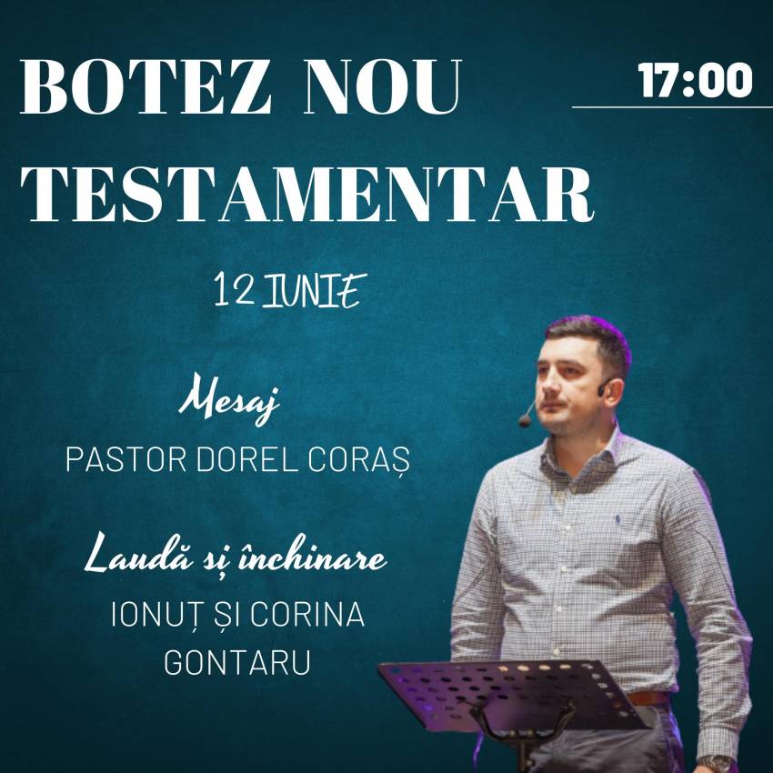 Botez la Biserica Betel Negrești-Oaș ◉ Invitat: Dorel Coraș