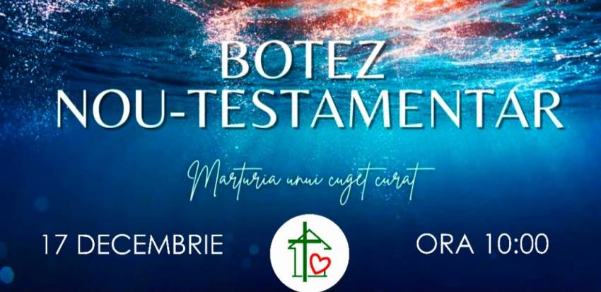 Botez la Biserica Betel Timișoara