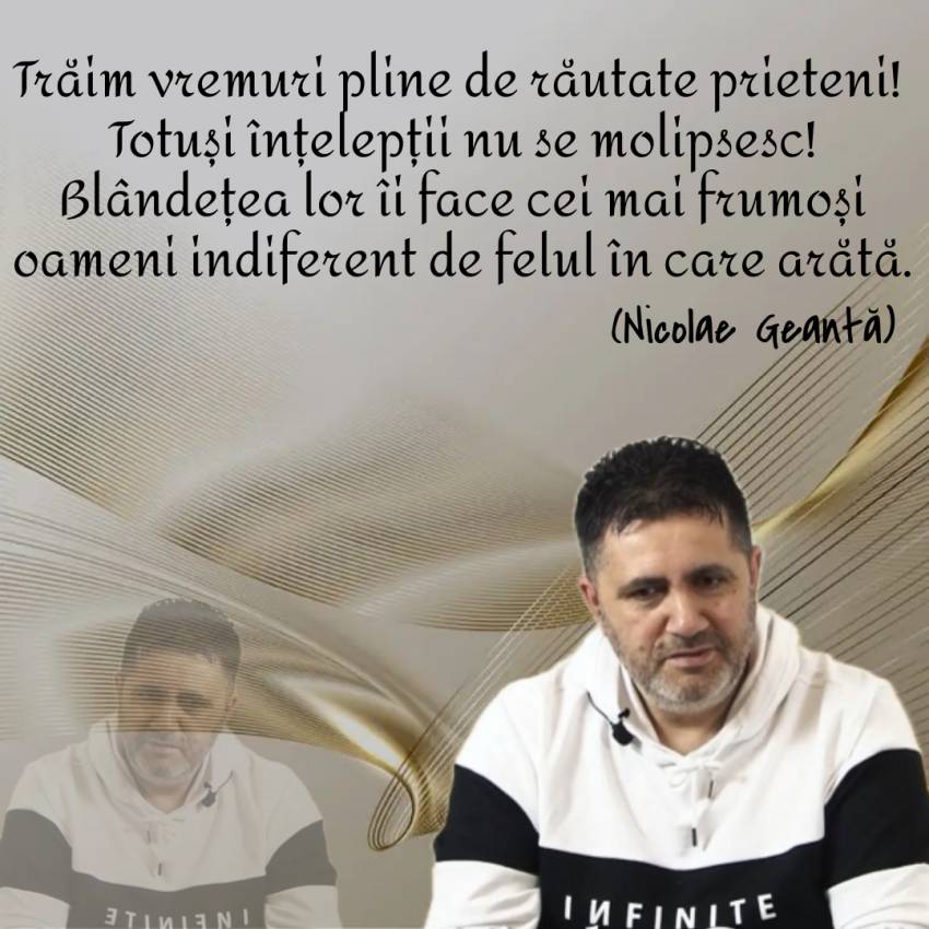 Nicolae Geantă ◉ Înțelept și priceput