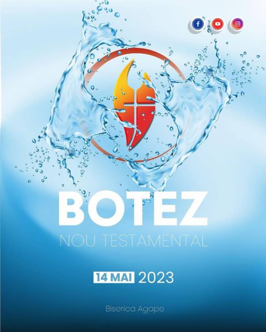 Botez la Biserica Agape Straubing