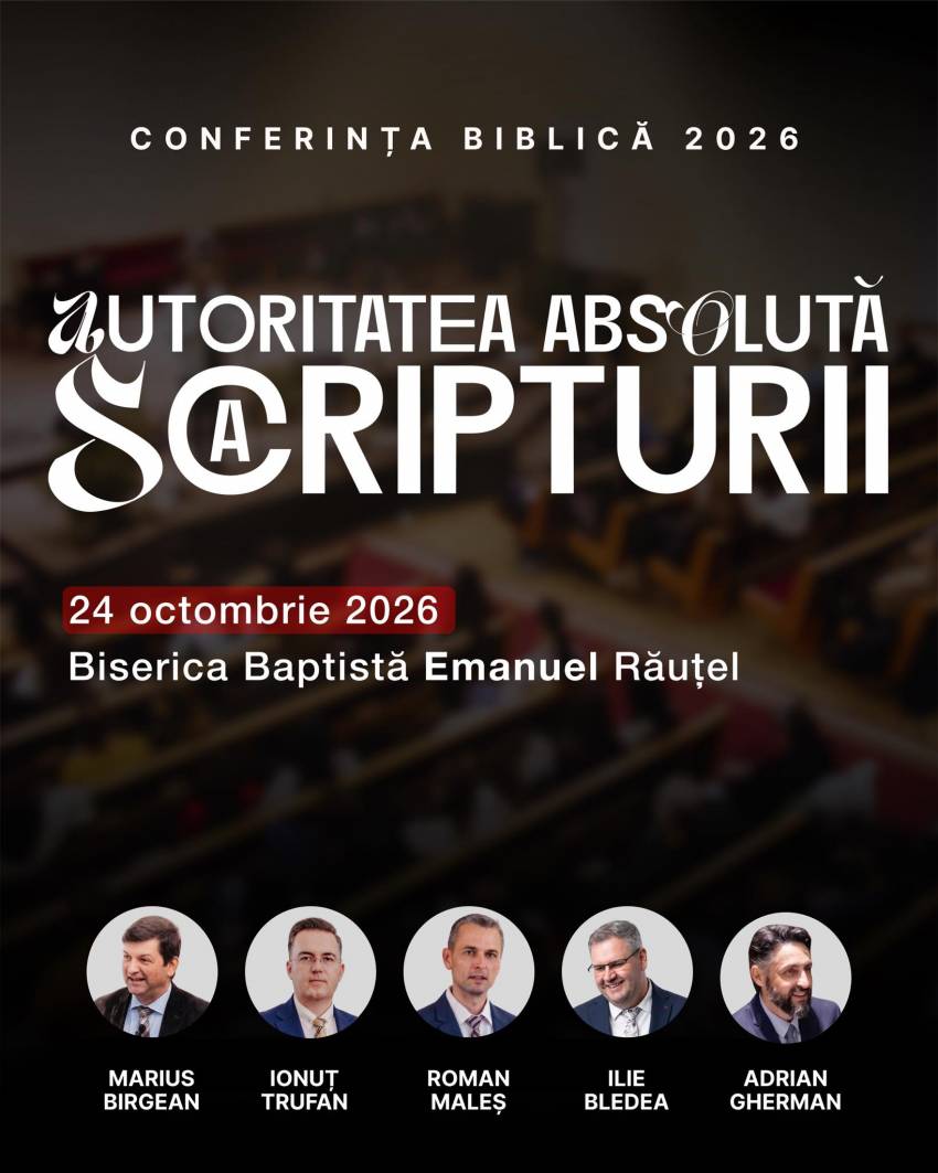 Conferință Biblică la Biserica Emanuel Răuțel