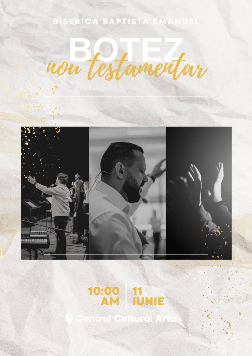 Botez la Biserica Emanuel Dej