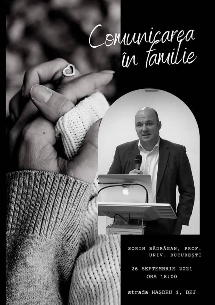 Sorin Bădrăgan la Biserica Emanuel Dej